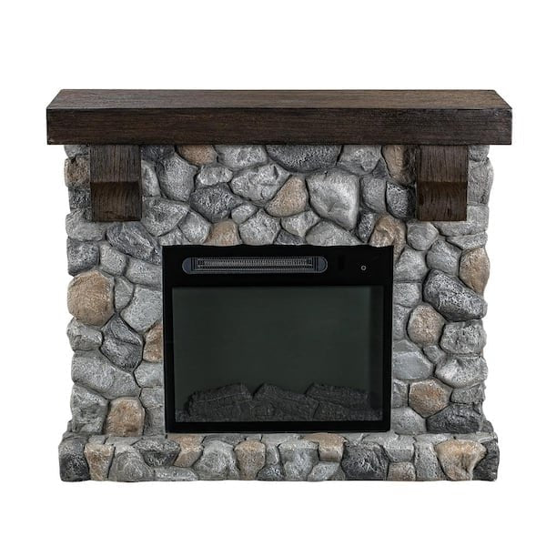 Festivo 44 in. Freestanding Electric Fireplace - Ezonesglobal - Buy at Wine Coolers Online