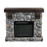 Festivo 44 in. Freestanding Electric Fireplace - Ezonesglobal - Buy at Wine Coolers Online