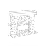 Festivo 44 in. Freestanding Electric Fireplace - Ezonesglobal - Buy at Wine Coolers Online