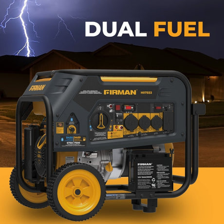 Firman H07553 7500/9400W Dual Fuel Generator - Ezonesglobal - Buy at Wine Coolers Online