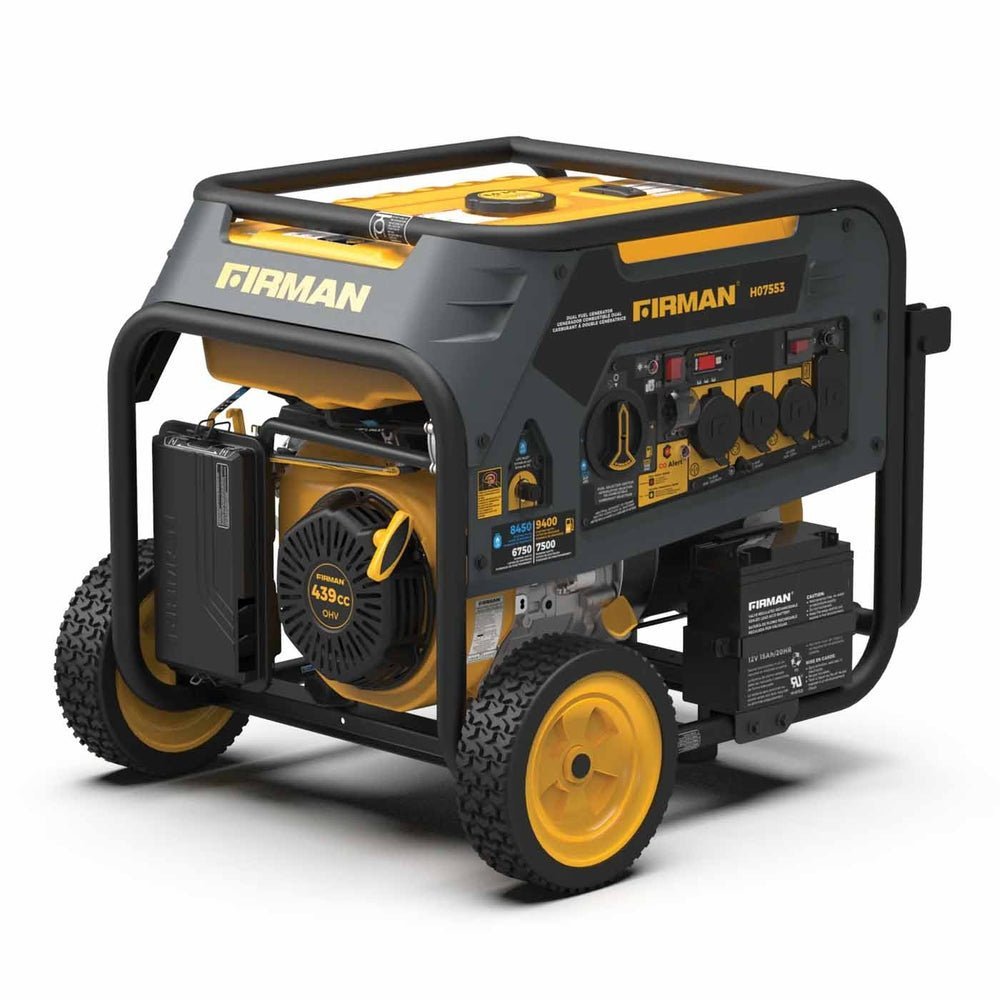 Firman H07553 7500W/9400W Dual Fuel Portable Generator - Ezonesglobal - Buy at Wine Coolers Online