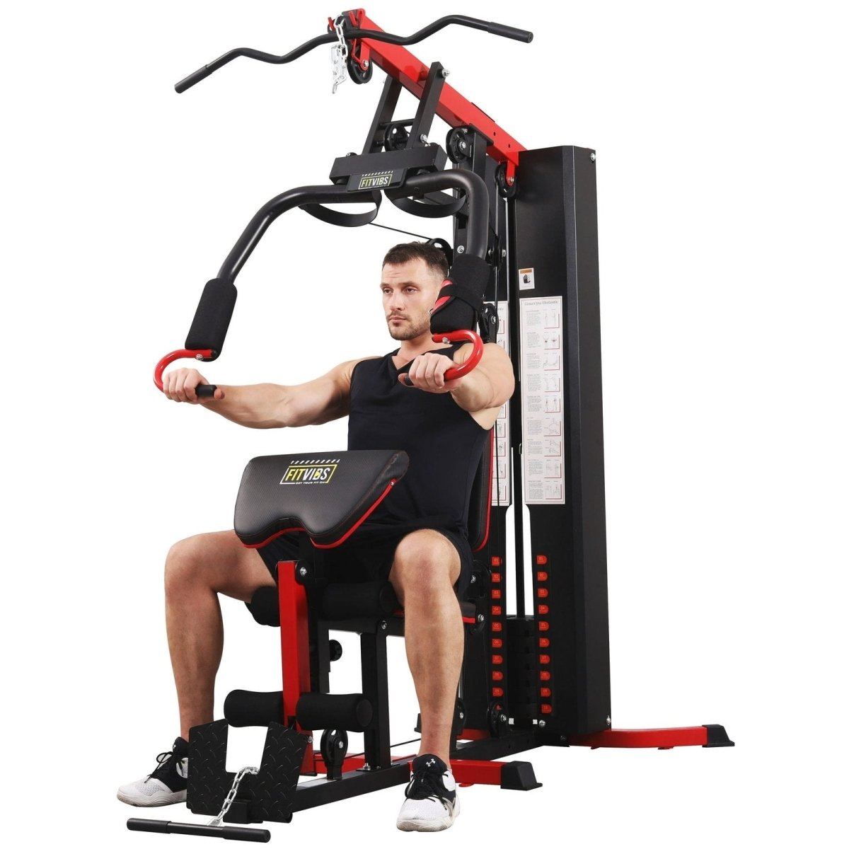 Fitvids LX750 Multifunctional Full Home Gym System Workout Station - Ezonesglobal - Buy at Wine Coolers Online
