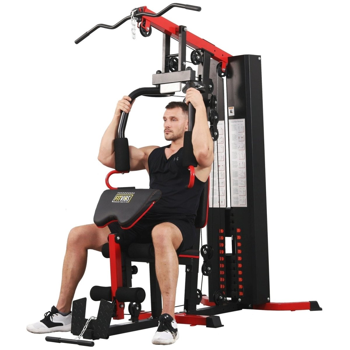 Fitvids LX750 Multifunctional Full Home Gym System Workout Station - Ezonesglobal - Buy at Wine Coolers Online