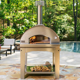 Fontana Forni Mangiafuoco Wood - Fired Pizza Oven – Stainless – FTMF - S - Ezonesglobal - Buy at Wine Coolers Online