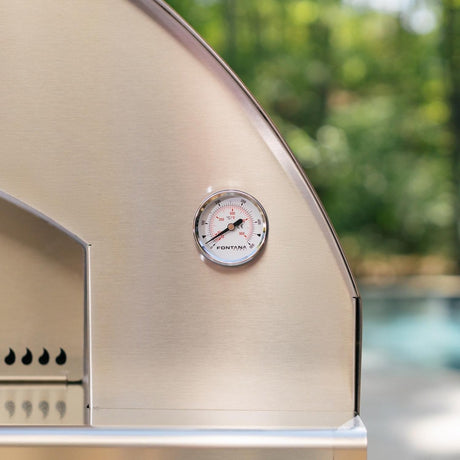 Fontana Forni Mangiafuoco Wood - Fired Pizza Oven – Stainless – FTMF - S - Ezonesglobal - Buy at Wine Coolers Online
