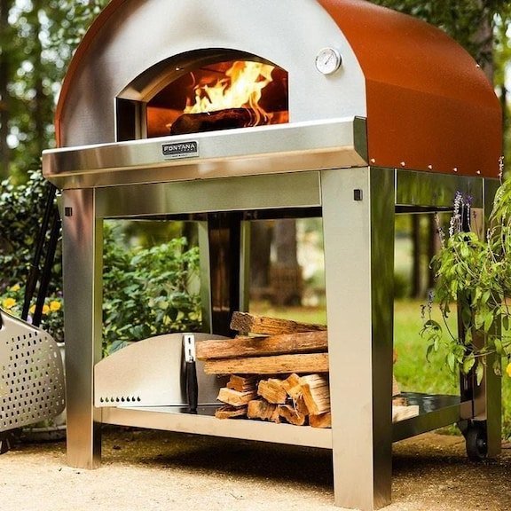Fontana Forni Marinara Wood - Fired Pizza Oven – Anthracite – FTMARIN - A - Ezonesglobal - Buy at Wine Coolers Online