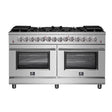 FORNO Massimo 60 - Inch Freestanding Dual Fuel Range in Stainless Steel – FFSGS6125 - 60 - Ezonesglobal - Buy at Wine Coolers Online