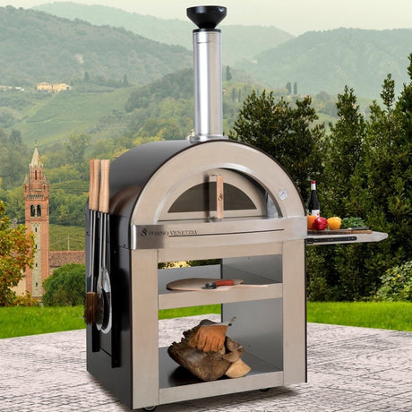 Forno Venetzia Torino 500 62 - Inch Outdoor Wood - Fired Pizza Oven – Copper - Ezonesglobal - Buy at Wine Coolers Online