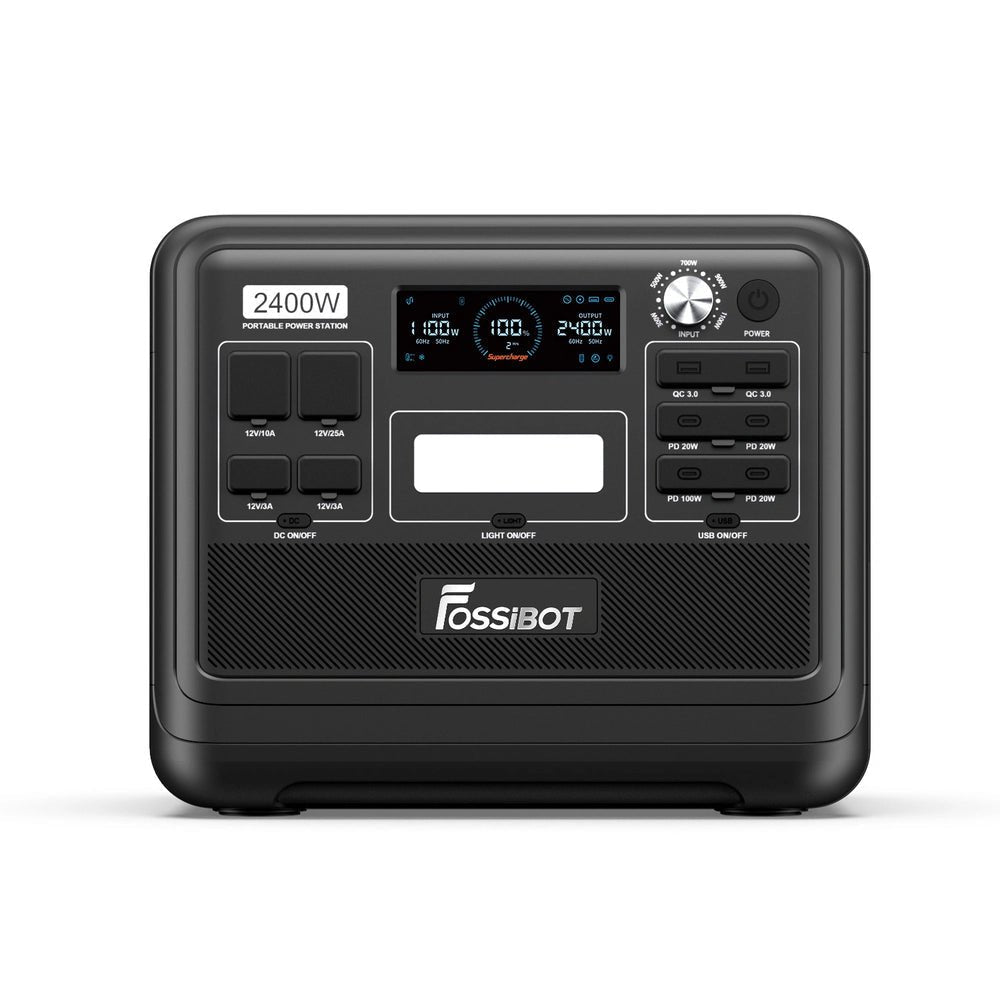 FOSSiBOT F2400 + SP200 | Solar Generator Kit - Ezonesglobal - Buy at Wine Coolers Online