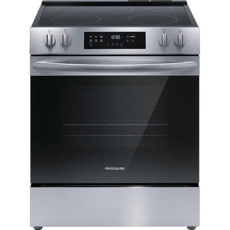 Frigidaire 30″ Front Control Electric Range FCFE3062AS - Ezonesglobal - Buy at Wine Coolers Online