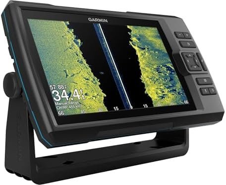Garmin Striker Vivid 9sv, Easy - to - Use 5 - inch Color Fishfinder and Sonar Transducer, Vivid Scanning Sonar Color Palettes, 9 inch (010 - 02554 - 00) - Ezonesglobal - Buy at Wine Coolers Online