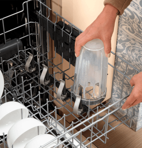 GE 24 in. Top Control Flush - Mount Dishwasher with 45 dBa Sound Level, 3rd - Rack & Dry Boost – Fingerprint Resistant Stainless - Ezonesglobal - Buy at Wine Coolers Online