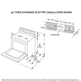 GE 30″ Freestanding Electric Range JB256DMBB - Ezonesglobal - Buy at Wine Coolers Online