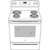 GE 30″ Freestanding Electric Range JB256DMBB - Ezonesglobal - Buy at Wine Coolers Online