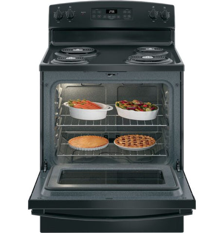 GE 30″ Freestanding Electric Range JB256DMBB - Ezonesglobal - Buy at Wine Coolers Online