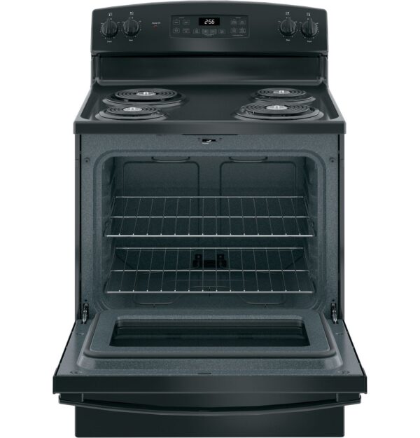 GE 30″ Freestanding Electric Range JB256DMBB - Ezonesglobal - Buy at Wine Coolers Online