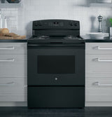 GE 30″ Freestanding Electric Range JB256DMBB - Ezonesglobal - Buy at Wine Coolers Online