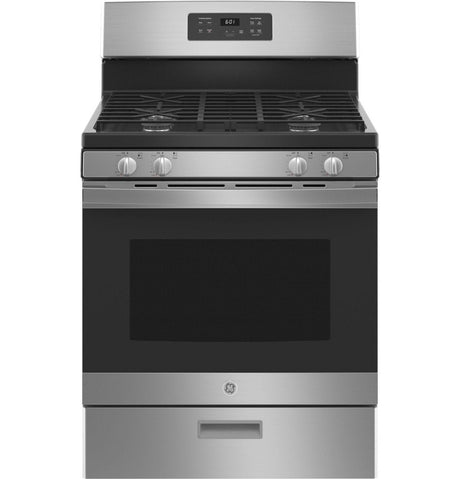 GE 30″ Freestanding Gas Range JGBS61RPSS - Ezonesglobal - Buy at Wine Coolers Online