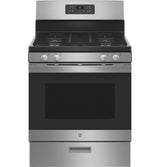 GE 30″ Freestanding Gas Range JGBS61RPSS - Ezonesglobal - Buy at Wine Coolers Online