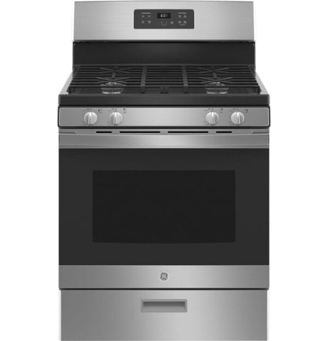 GE 30″ Freestanding Gas Range JGBS61RPSS - Ezonesglobal - Buy at Wine Coolers Online