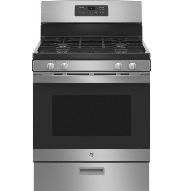 GE 30″ Freestanding Gas Range JGBS61RPSS - Ezonesglobal - Buy at Wine Coolers Online