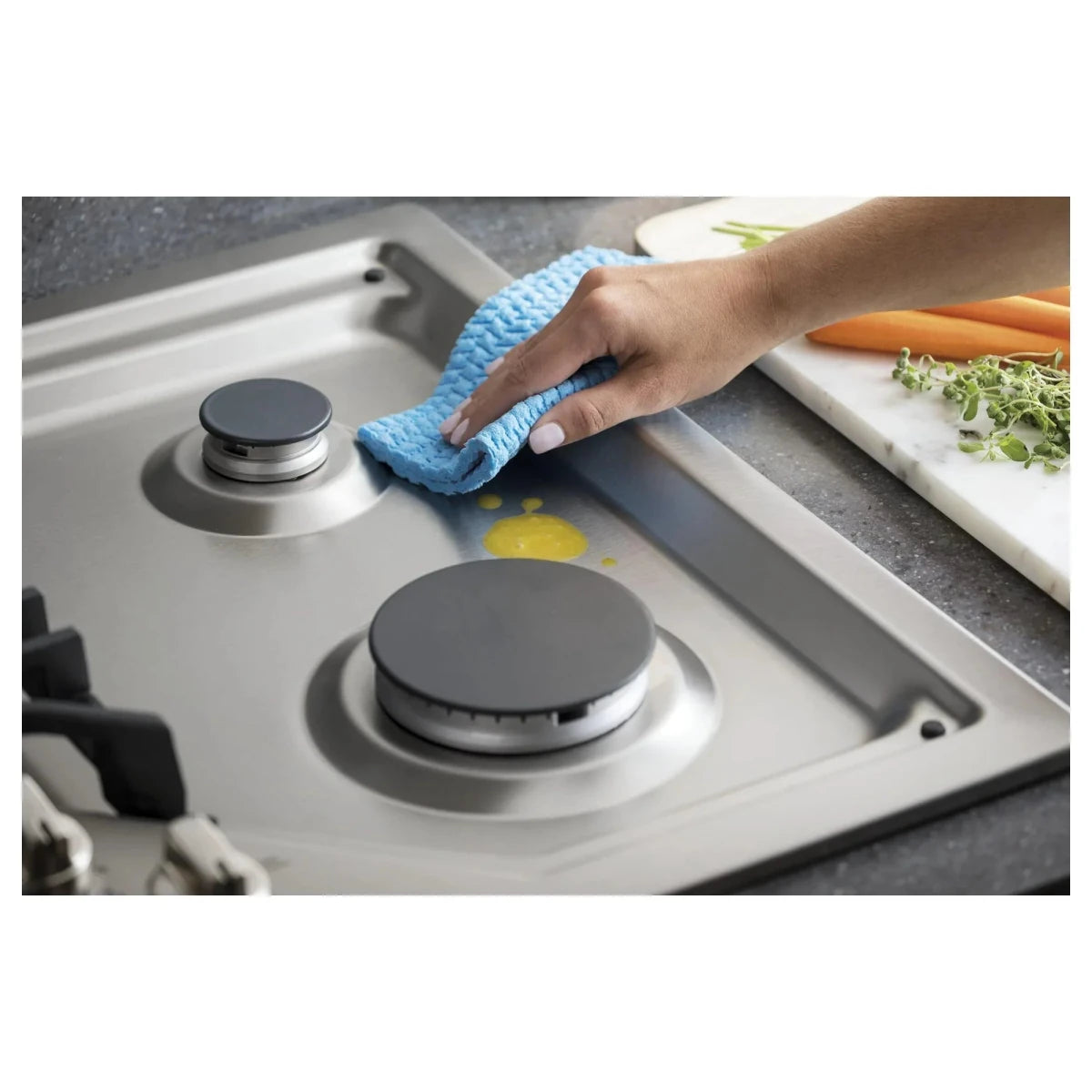 GE 30 - Inch Built - In Gas Cooktop JGP5030SLSS - Ezonesglobal - Buy at Wine Coolers Online