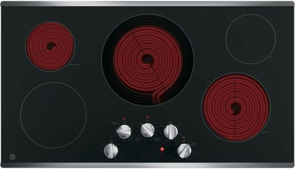 GE 36″ Built - In Electric Cooktop JP3036SLSS - Ezonesglobal - Buy at Wine Coolers Online