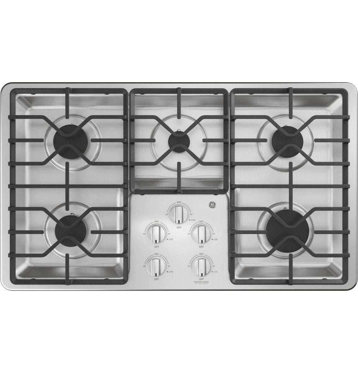 GE 36″ Built - In Gas Cooktop JGP3036SLSS - Ezonesglobal - Buy at Wine Coolers Online