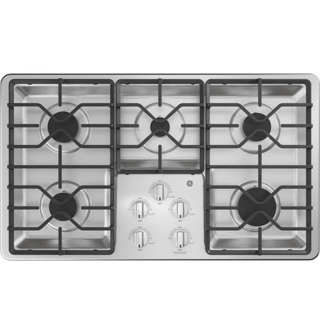 GE 36″ Built - In Gas Cooktop JGP3036SLSS - Ezonesglobal - Buy at Wine Coolers Online