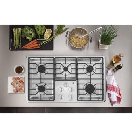 GE 36″ Built - In Gas Cooktop JGP3036SLSS - Ezonesglobal - Buy at Wine Coolers Online
