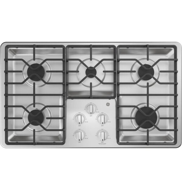 GE 36″ Built - In Gas Cooktop JGP3036SLSS - Ezonesglobal - Buy at Wine Coolers Online