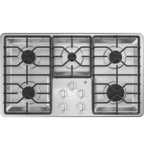 GE 36″ Built - In Gas Cooktop JGP3036SLSS - Ezonesglobal - Buy at Wine Coolers Online