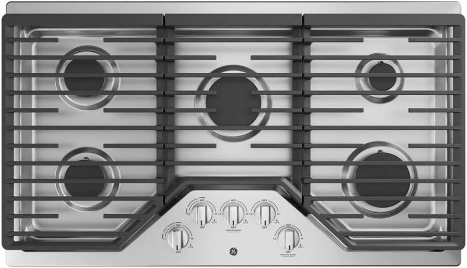 GE 36 - Inch Built - in Gas Cooktop JGP5036SLSS - Ezonesglobal - Buy at Wine Coolers Online