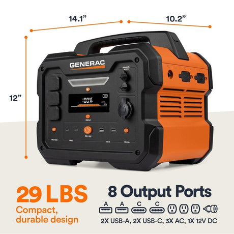 Generac GB1000 Portable Power Station - Ezonesglobal - Buy at Wine Coolers Online