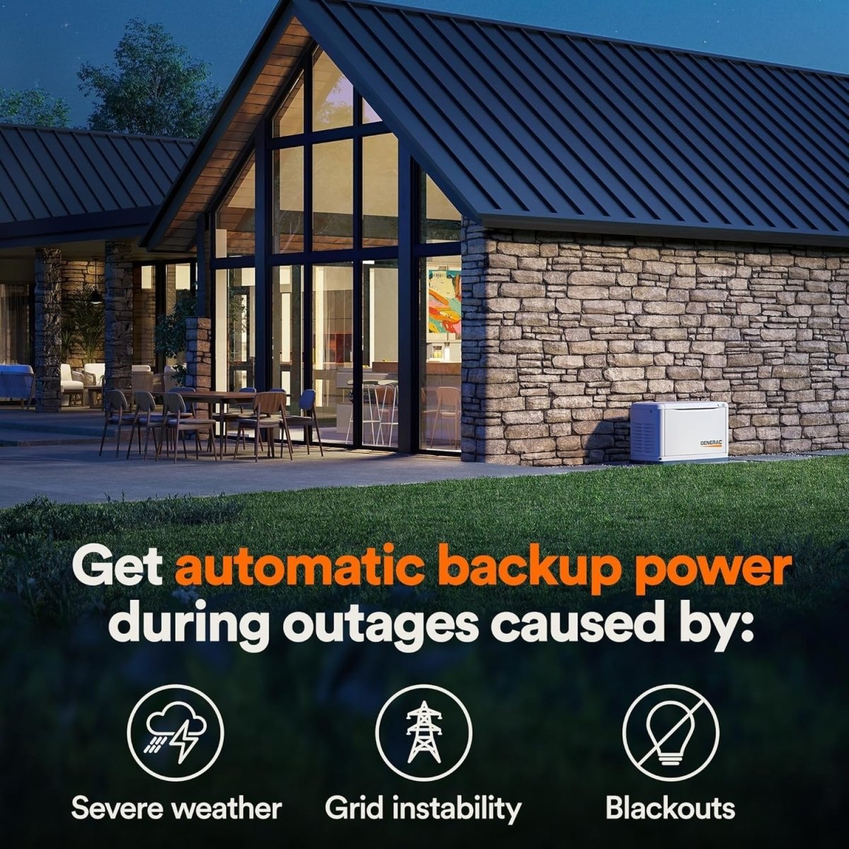 Generac Guardian 10kW Home Backup Generator - Ezonesglobal - Buy at Wine Coolers Online