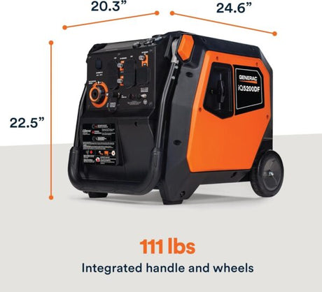 Generac iQ5200 5200W Dual Fuel Portable Inverter Generator - Ezonesglobal - Buy at Wine Coolers Online