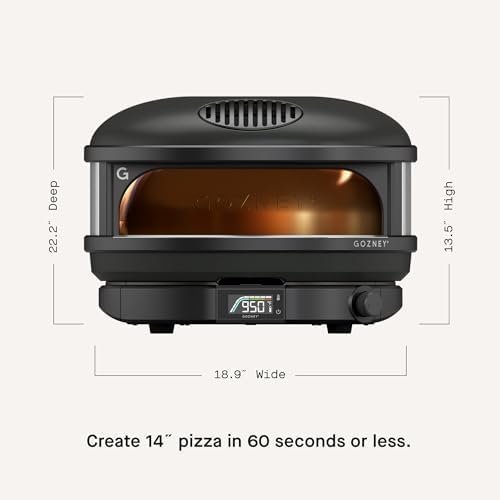 Gozney Arc Pizza Oven, Off Black, Gas Burner, Precision Temperature Control - Ezonesglobal - Buy at Wine Coolers Online