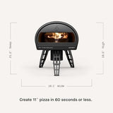 Gozney Roccbox Outdoor Pizza Oven, Black, Portable, Gas & Wood Fired, Restaurant - Grade - Ezonesglobal - Buy at Wine Coolers Online