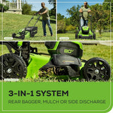 Greenworks 80V 21″ Cordless Self - Propelled Lawn Mower - Ezonesglobal - Buy at Wine Coolers Online