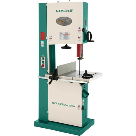 Grizzly G0531B – 21″ 5 HP Industrial Bandsaw w/ Brake - Ezonesglobal - Buy at Wine Coolers Online