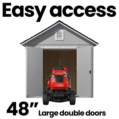 Handy Home Meridian Wooden Storage Shed – Multiple Sizes - Ezonesglobal - Buy at Wine Coolers Online