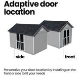 Handy Home Meridian Wooden Storage Shed – Multiple Sizes - Ezonesglobal - Buy at Wine Coolers Online