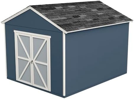 Handy Home Products Rookwood 10×12 Do - It - Yourself Wooden Storage Shed - Does not Include Floor kit, Paint, or Roofing Shingles - Ezonesglobal - Buy at Wine Coolers Online