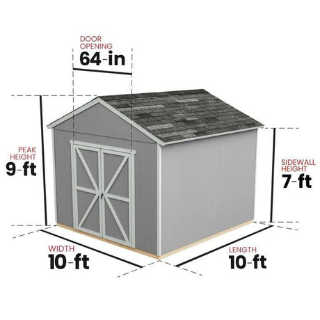 Handy Home Rookwood Storage Shed – Multiple sizes - Ezonesglobal - Buy at Wine Coolers Online