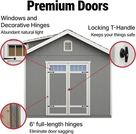 Handy Home Windemere Storage Shed - Ezonesglobal - Buy at Wine Coolers Online