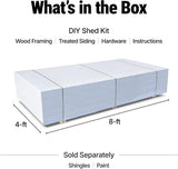 Handy Home Windemere Storage Shed - Ezonesglobal - Buy at Wine Coolers Online