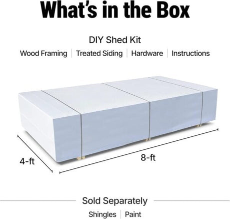 Handy Home Windemere Storage Shed - Ezonesglobal - Buy at Wine Coolers Online