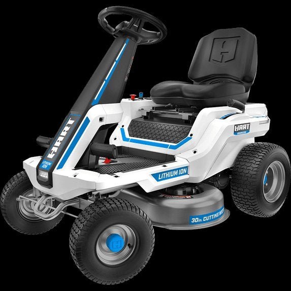 Hart 80 - Volt 30 - Inch Deck Lithium - Ion Riding Lawn Mower Kit with Super Charger - Ezonesglobal - Buy at Wine Coolers Online