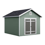 Heartland Asheville 10 - ft x 12 - ft Gable Style Wood Outdoor Storage Shed - Ezonesglobal - Buy at Wine Coolers Online