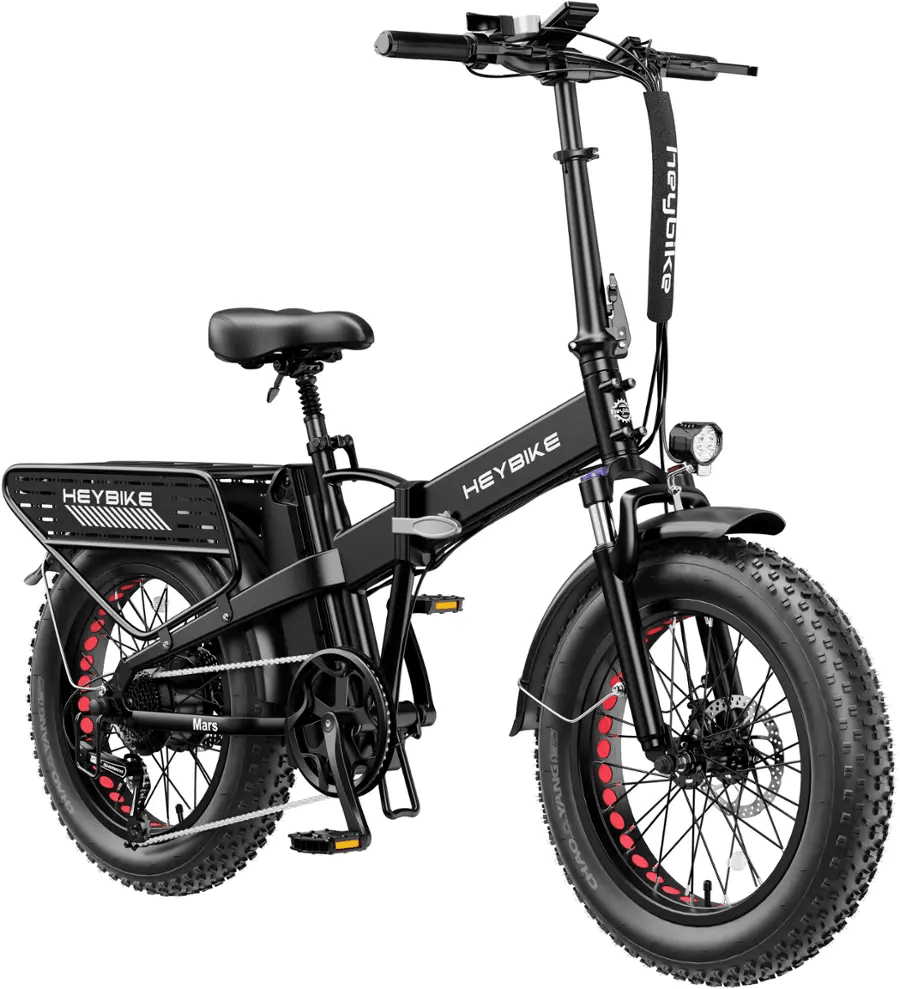 Heybike Fat Tire Mountain Electric Bike, 1200 W, 45 Miles, 1~3 Pedal Assist, Grey - Ezonesglobal - Buy at Wine Coolers Online